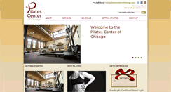 Desktop Screenshot of pilatescenterofchicago.com
